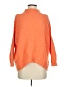 Fever Solid Orange Turtleneck Sweater Size S - photo 1