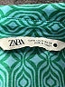 Zara Teal Long Sleeve Blouse Size S - photo 7