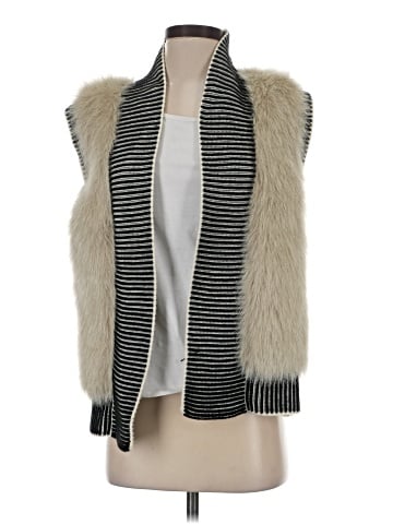 Banana Republic Faux Fur Vest (view 1)
