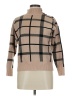 Tahari Plaid Tan Turtleneck Sweater Size M - photo 1
