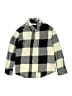 Zara 100% Cotton Checkered-gingham Gray Tan Long Sleeve Button-Down Shirt Size 11 - 12 - photo 1