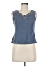 Lela Rose Blue Sleeveless Top Size M - photo 1