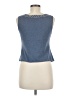 Lela Rose Blue Sleeveless Top Size M - photo 2