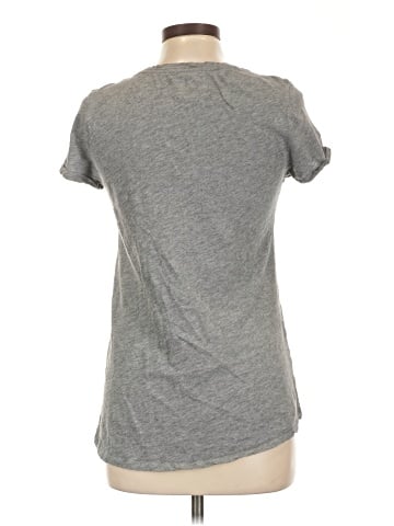 Blue Saks Fifth Avenue Short Sleeve T-Shirt (view 2)
