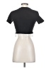 On Twelfth 100% Cotton Silver Short Sleeve Turtleneck Size S - photo 2