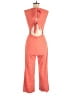 Ali & Jay Solid Orange Jumpsuit Size M - photo 2