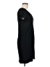 Max Studio Solid Black Casual Dress Size M - photo 4