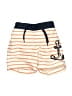 Janie and Jack 100% Polyester Orange Board Shorts Size 3-6 mo - photo 1