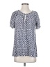 Joie Blue Short Sleeve Blouse Size XS - photo 1