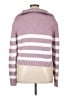 Kule 100% Cotton Stripes Pink Pullover Sweater Size XL - photo 2