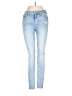 Zara Hearts Blue Jeans Size 2 - photo 1