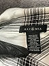Max & Mia 100% Rayon Plaid Silver Long Sleeve Button-Down Shirt Size XXL - photo 7