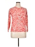 M&S Collection 100% Acrylic Animal Print Red Pullover Sweater Size 14 - photo 1