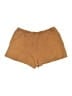H&M Solid Brown Khaki Shorts Size M - photo 2