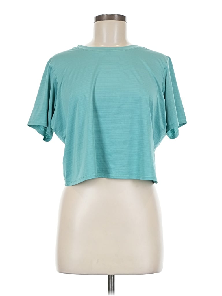 Pre-owned Fabletics Active T-shirt In Blue