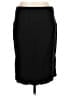 Elle Solid Black Formal Skirt Size L - photo 2