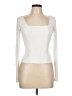 Aqua Ivory Long Sleeve Top Size L - photo 1