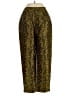 Classiques Entier Print Gold Casual Pants Size 4 - photo 2