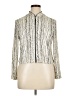 David's Bridal Stripes Ivory Jacket Size 16 (petite) - photo 1