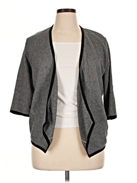 Cardigan Femme Alfani Noir – Ouvert Devant – Taille L – Occasion Très Bon état