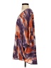 Adrienne Tie-dye Purple 3/4 Sleeve Blouse Size S - photo 5