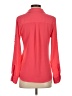 Express 100% Polyester Red Long Sleeve Blouse Size XS - photo 2