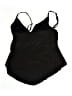 Unbranded Solid Black Swimsuit Top Size M (estimated) - photo 2