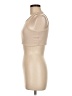 Shein 100% Polyester Tan Tank Top Size 6 - photo 5