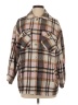Unbranded Plaid Brown Coat Size S - photo 1