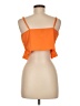 Shein 100% Polyester Orange Tank Top Size 6 - photo 2