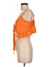 Shein 100% Polyester Orange Tank Top Size 6 - photo 5