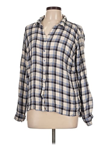 Erika Long Sleeve Button-Down Shirt (view 1)