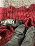 BTFBM Burgundy Pullover Sweater Size L - photo 7