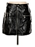 Unbranded 100% Polyester Black Faux Leather Skirt Size M - photo 1