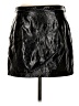 Unbranded 100% Polyester Black Faux Leather Skirt Size M - photo 2