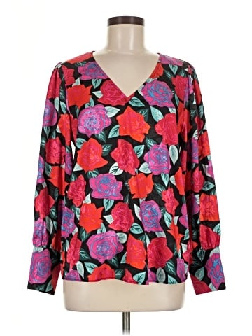 Cupcakes & Cashmere Long Sleeve Blouse (view 1)