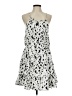 Unbranded 100% Polyester Animal Print White Casual Dress Size M - photo 1