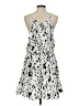 Unbranded 100% Polyester Animal Print White Casual Dress Size M - photo 2