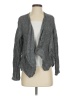 Assorted Brands Chevron-herringbone Gray Blazer Size S - photo 1
