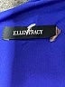 Ellen Tracy 100% Polyester Solid Blue Cocktail Dress Size 8 - photo 7