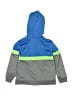 Puma 100% Polyester Blue Gray Zip Up Hoodie Size 5 - photo 2