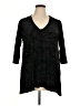 Karen Kane Black 3/4 Sleeve Top Size 1X - photo 1