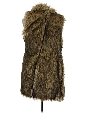 MICHAEL Michael Kors Faux Fur Vest (view 2)