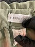 Happily Grey Solid Green Shorts Size S - photo 3