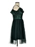 Assorted Brands 100% Polyester Stars Green Cocktail Dress Size XS - photo 4