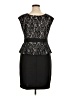 Studio M 100% Polyester Black Cocktail Dress Size 14 - photo 2