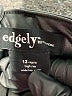 Edgely 100% Polyurethane Black Faux Leather Pants Size 12 Regular - photo 7