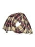 David & Young 100% Acrylic Plaid Brown Red Scarf One size - photo 1
