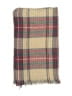 David & Young 100% Acrylic Plaid Brown Red Scarf One size - photo 2