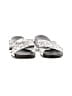 French Connection Silver Black Sandals Size 6 1/2 - photo 2